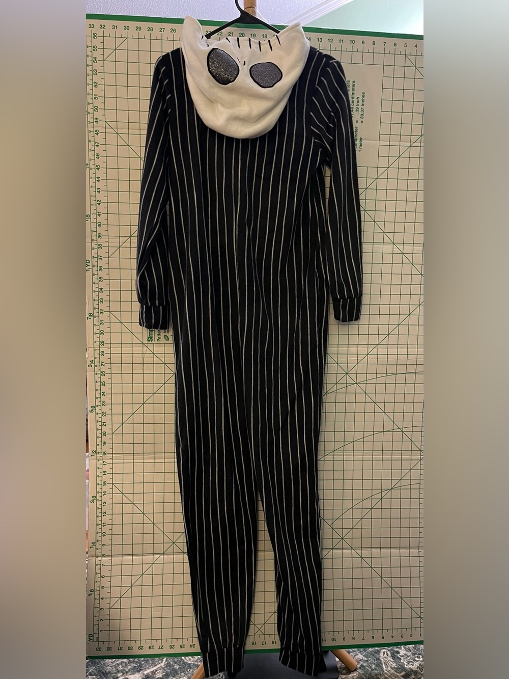 Nightmare Before Christmas Jack Skellington Onesie Costume or PJs NWT